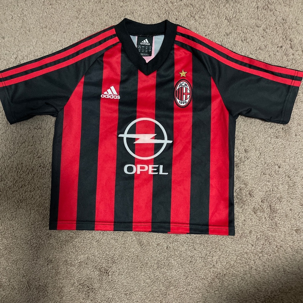AC Milan Home Football Shirt 2002